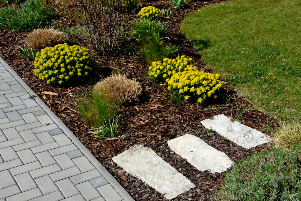 paillage pour parterres